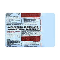 Magadol Tablet | Diclofenac 50mg + Paracetamol 325mg | Pain Relief Tablets