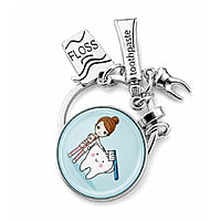 iDENTical Tooth Charm Keychain Green ZYR-4071 – Dental Gift