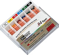 DiaDent Gutta Percha Points 4% – Special Tapered Root Canal Points
