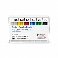 Dentsply Gutta Percha Points 2% Taper – ISO Sizes for Root Canal