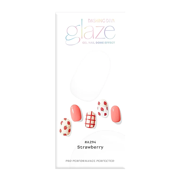 DASHING DIVA GLAZE Strawberry