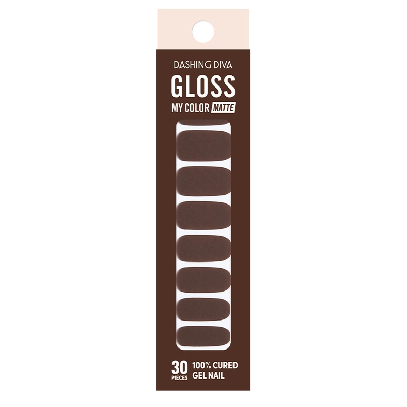 DASHING DIVA GLOSS Matt Chocolate