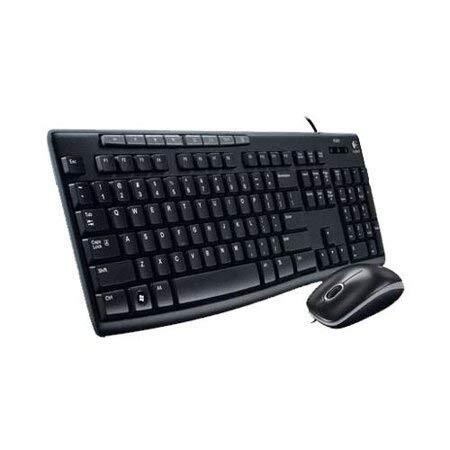 LOGITECH WIRED KEYBOARD & MOUSE MK120