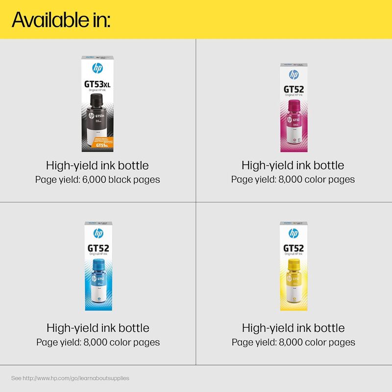 HP-INK BOTTLE MOH54A GT52 CYAN