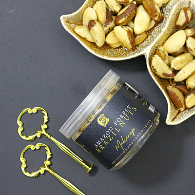 Nuts in a Jar Maharaja Amazon Rain Forest Brazil Nuts 250 Grams Nuts in a Jar Maharaja Amazon Rain Forest Brazil Nuts 250 Grams
