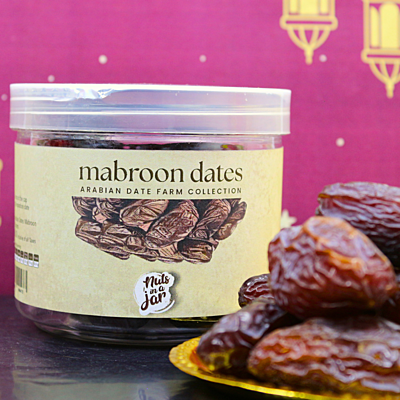 Nuts in a Jar Arabian Mabroon Dates 250 Grams Nuts in a Jar Arabian Mabroon Dates 250 Grams