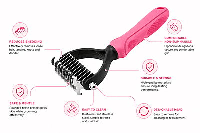 DEMATTING COMB DEMATTING COMB