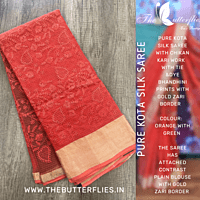 PURE KOTA SILK SAREE KDRSKOT22656
