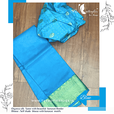 ORGANZA SILK SAREE USTSORZ2323