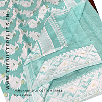 JAMDHANI SILK COTTON SAREE  GSSSFSC23406