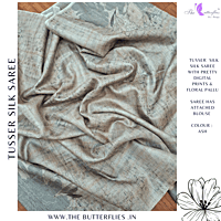 TUSSER SILK SAREE SFHSTSK23691