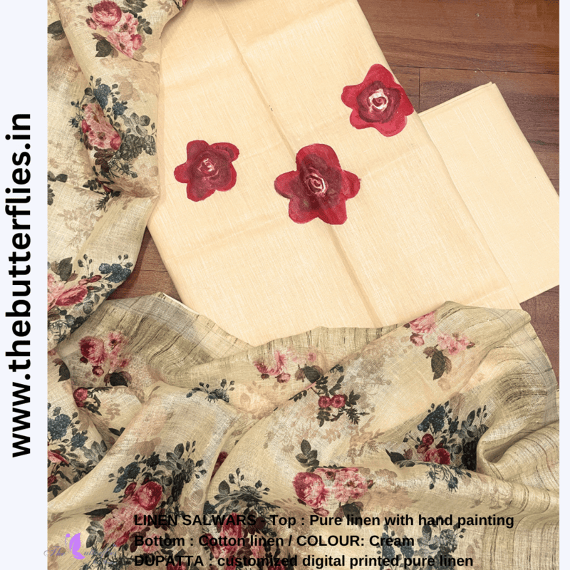 PURE LINEN SALWAR  YBRCLCS23571