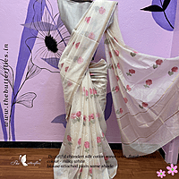 CHANDERI SILK COTTON SAREE NISSCDS24327