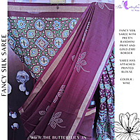 FANCY SILK SAREE DCMSBHS24298