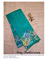 FANCY CHANDERI SAREE SFHSCDS24604