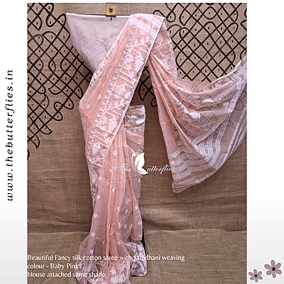 FANCY SILK COTTON SAREE BMRSSCS24801