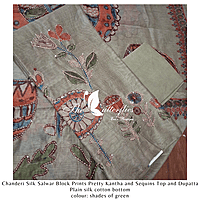 CHANDERI SILK COTTON SALWAR SFHCCHA24806