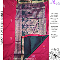 FANCY SOFT SILK SAREE MHTSSIL24836