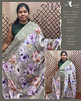 SOFT TUSSER SILK SAREE KHFSTUS25019 SOFT TUSSER SILK SAREE KHFSTUS25019