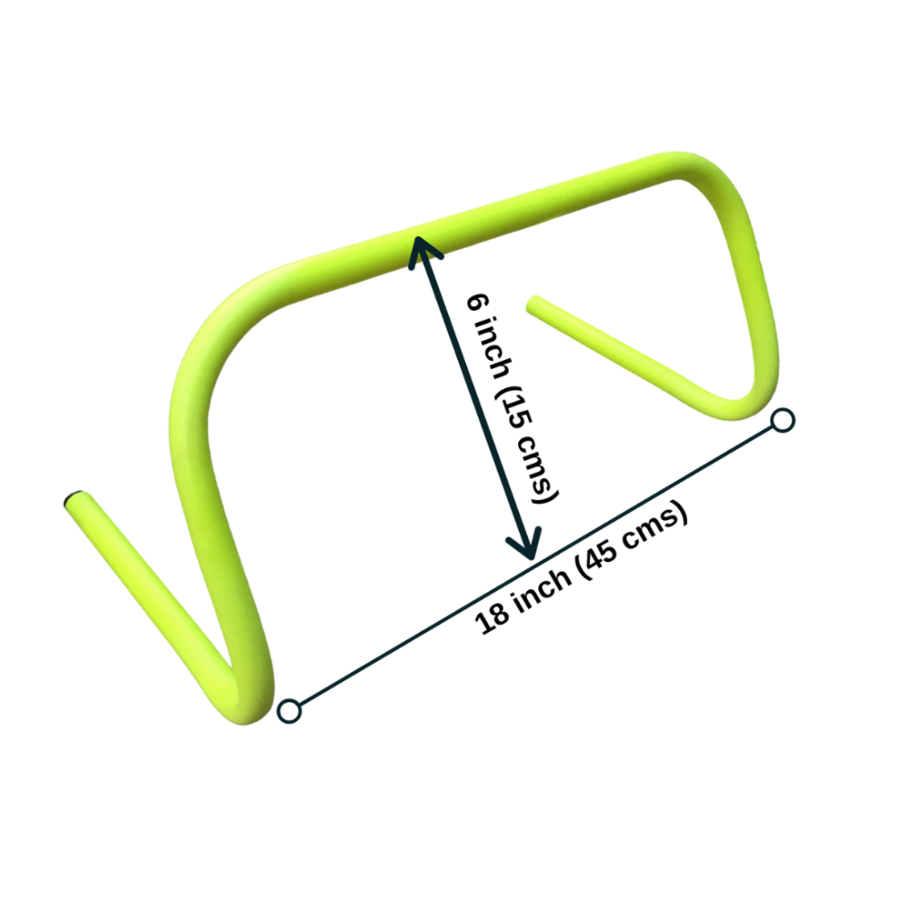 6 inch Agility Hurdle/Speed Hurdle (Set of 6)