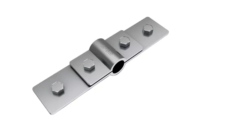 LPES-CN-Universal Bus Bar/Ground Rod Clamp-R-SS-3mm-2P--_12mm - 16mm