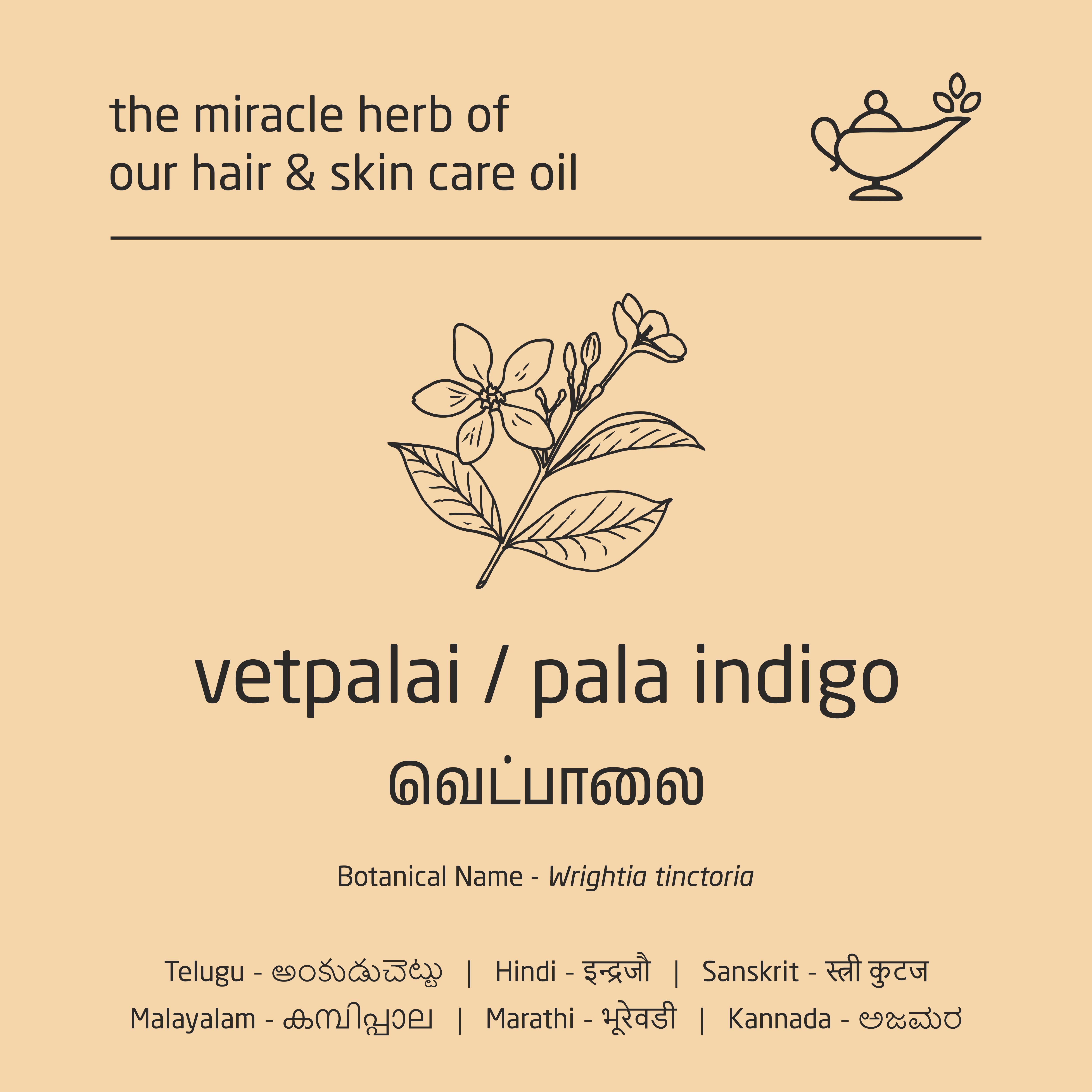 Premium Herbal Cold-Infused Hair & Skin Care Oil - 100ml