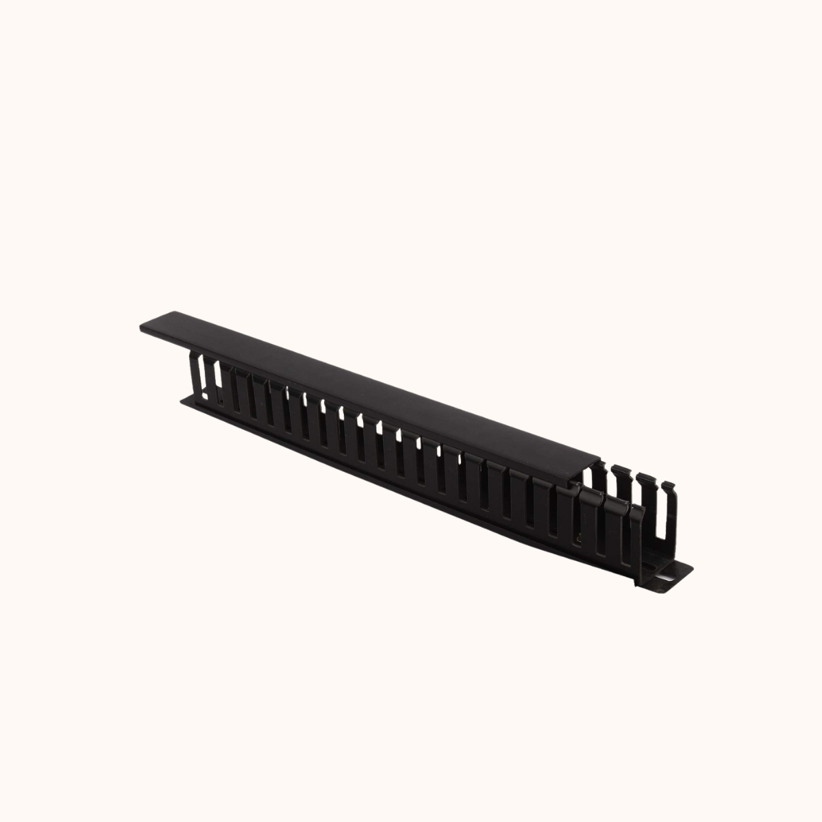 ANDTRONICS 1U 22 Slot Rack Mount Horizontal Cable Manager