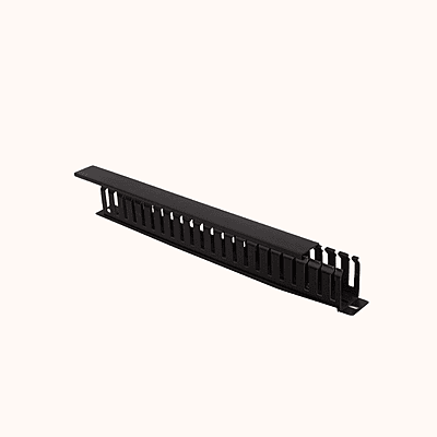 ANDTRONICS 1U 22 Slot Rack Mount Horizontal Cable Manager