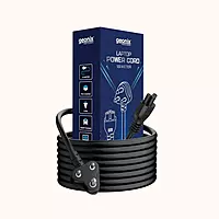 Geonix 1.5 Meter Laptop Power Cable, Black- GXLPC1.5