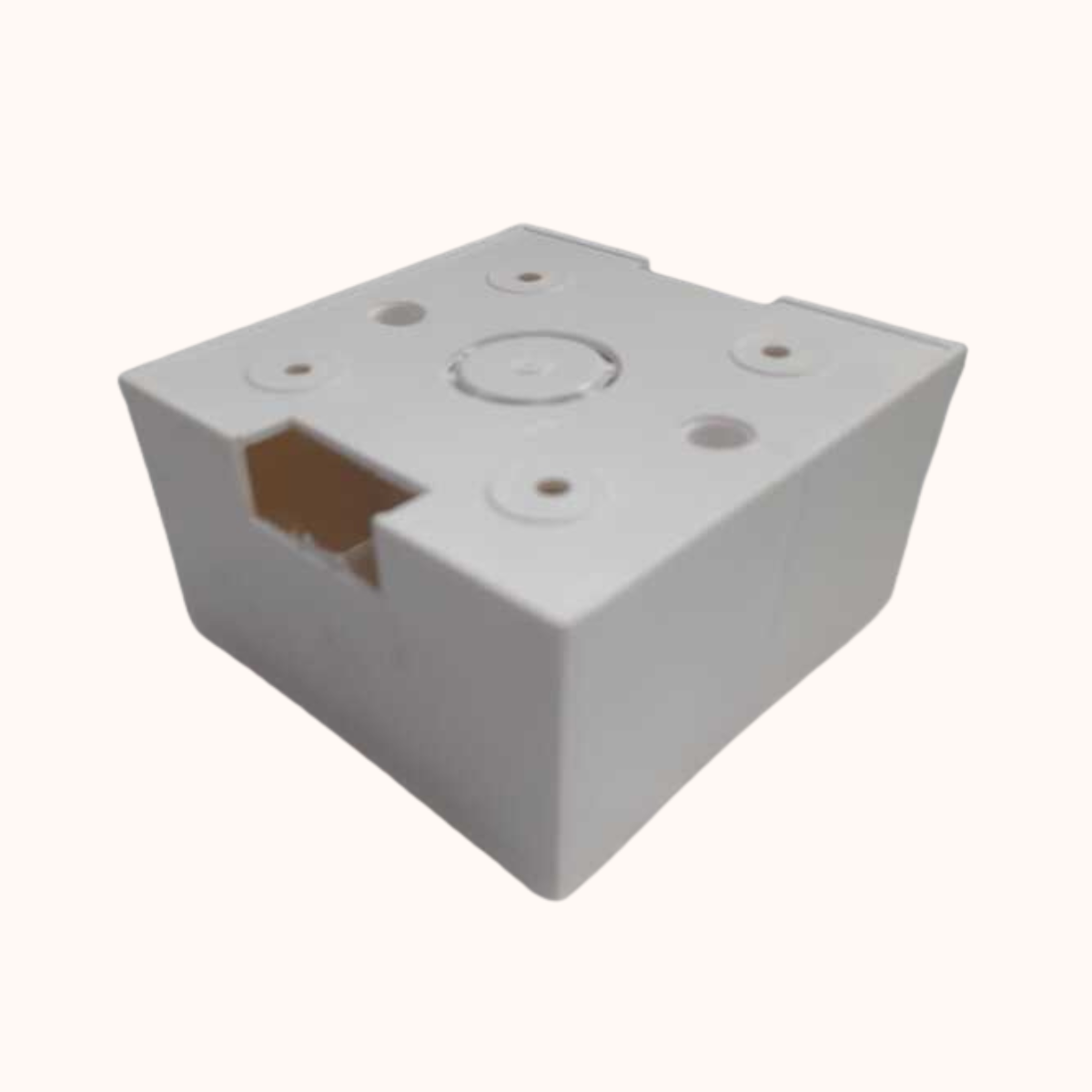 Commscope Cat6 PVC Gang Box for easy I/O Fitment