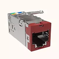 CommScope Cat6A LAN I/O-Red, (2153449-X)