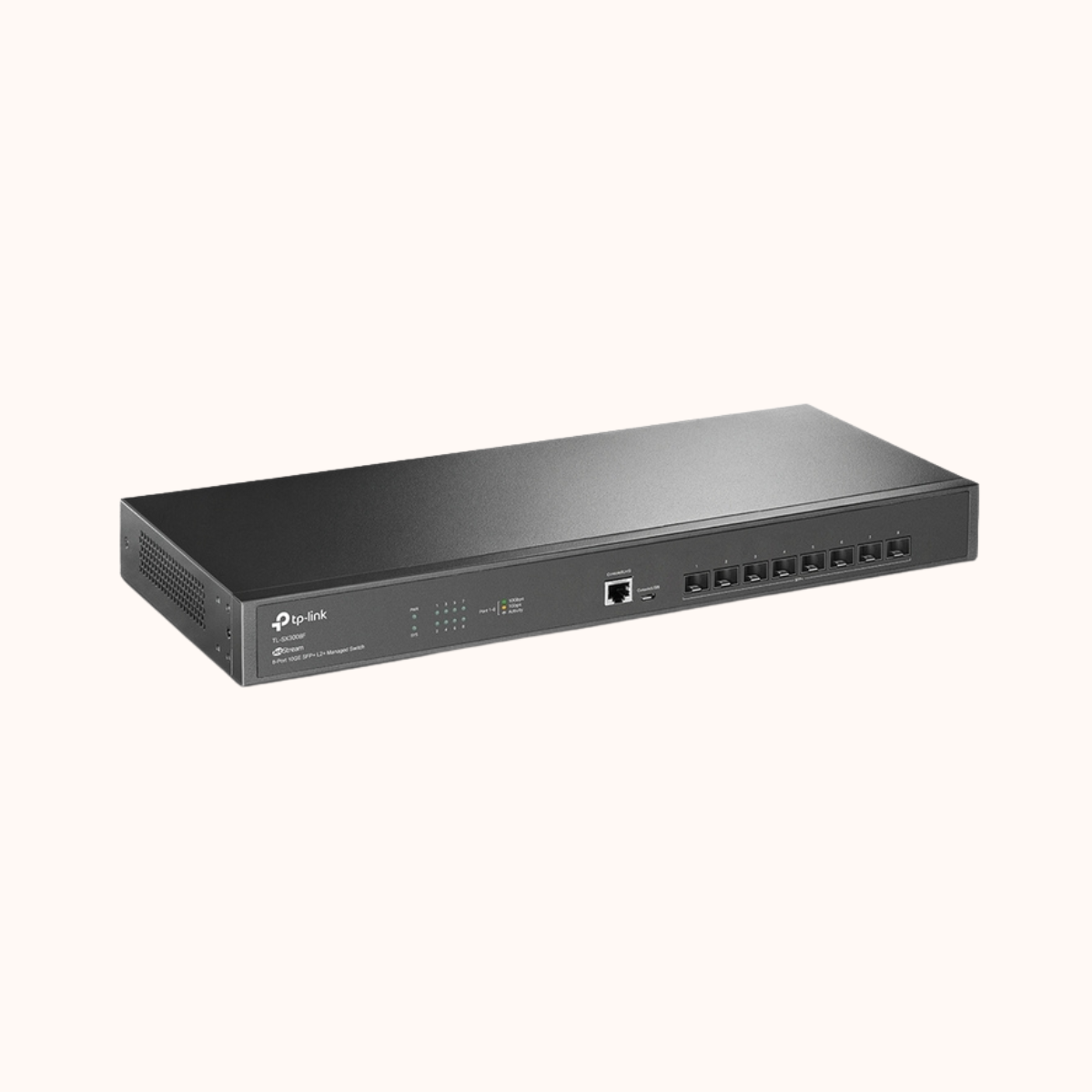 Tp-Link JetStream 8-Port 10GE SFP+ L2+ Managed Switch TL-SX3008F