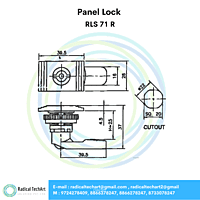 Panel Lock - RLS 71 R