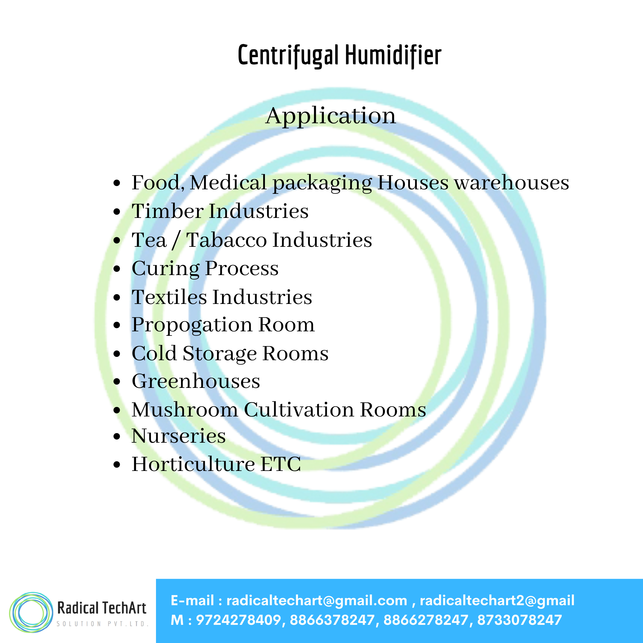 Centrifugal Humidifier
