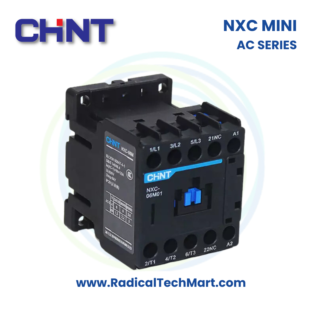 Chint NXC Mini AC Series Contactor - Compact Motor Starter