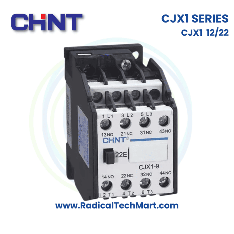 Chint CJX1 12/22 Contactor – Industrial Motor Control Device