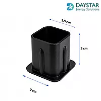 ¾" x ¾" Closing End Cap for Square Pipe