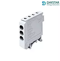 Elmex LPT-325 Polyamide Lighting Pole Terminal Block | 101A | 1 In (25mm²) – 3 Out (25mm²) | Universal Foot