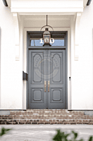 Classic Double Panel Door with PU Paint – luxury door