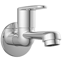 AL-1403 Long Nose Bib Tap With Wall Flange