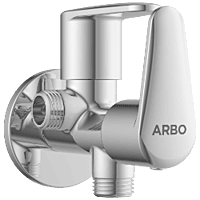 AL-1407 2 Way Angle Cock With Wall Flange