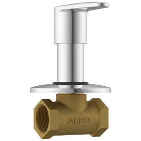 AL-1424 Concealed Stop Cock 20mm Body With Upper Part Set