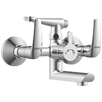 CM-2521 Wall Mixer 2 In 1 With Crutch, Connecting Legs With Wall Flange