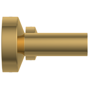 LE-GG-02 Towel Rod (Glossy Gold Finish)