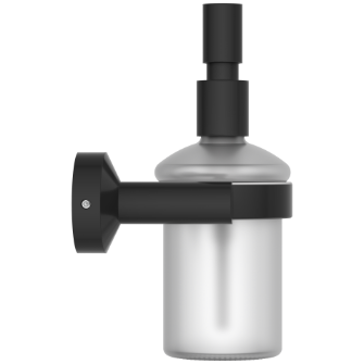 LE-MB-06 Lexus Liquid Soap Dispenser With Brass Pump-Matt Black