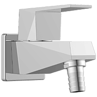 LV-17 Nozzle Bib Tap With Wall Flange