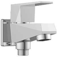 LV-2006 2 Way Bib Tap With Wall Flange