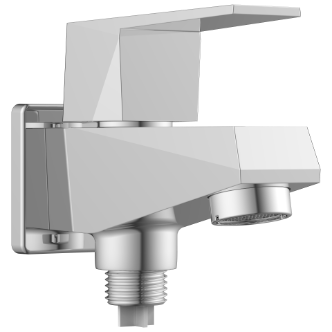 LV-2006-B 2 Way Bib Tap Dual Flow With Wall Flange