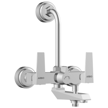 LV-2022 Wall Mixer 3 In 1 With Connecting Legs With Wall Flange