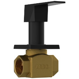 LV-MB-2025 Flush Valve 25mm Body With Upper Part Set (Matt Black)